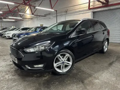 Used Ford Focus Titanium 125 HP (91 kW) 2016 Black Estate