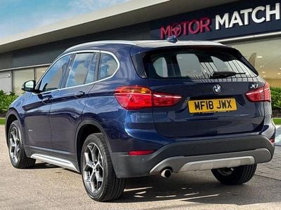 Used BMW X1 xLine 140 HP (102 kW) 2018 Blue SUV