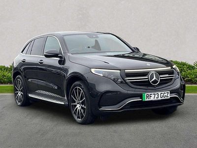 Used Mercedes EQC400 AMG line 300 kW (408 HP) 2023 Grey SUV
