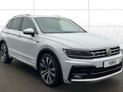 Used VW Tiguan R-line 150 HP (110 kW) 2018 Silver SUV