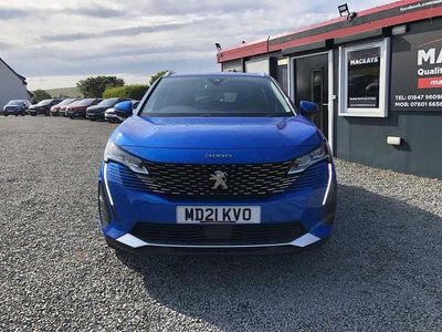 Used Peugeot 3008 Allure Premium 129 HP (94 kW) 2021 Blue SUV