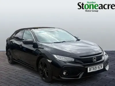 Used Honda Civic EX 126 HP (92 kW) 2019 Black Hatchback