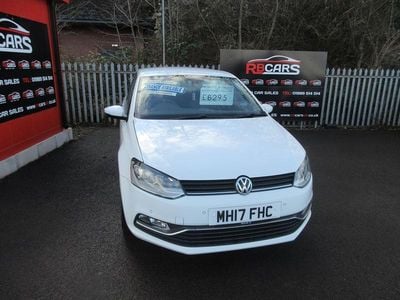 White Used 2017 VW Polo Edition Hatchback | £6,295 (Fair price)