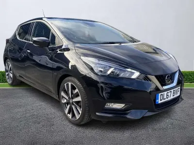 Used Nissan Micra Tekna 158 HP (116 kW) 2017 Black Hatchback