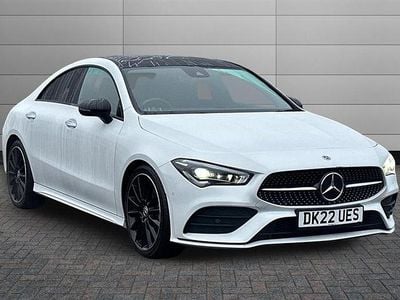 Used Mercedes CLA180 AMG Line Premium Plus 136 HP (100 kW) 2022 White Sedan