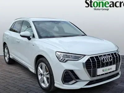 Used Audi Q3 S-Line 150 HP (110 kW) 2023 White SUV