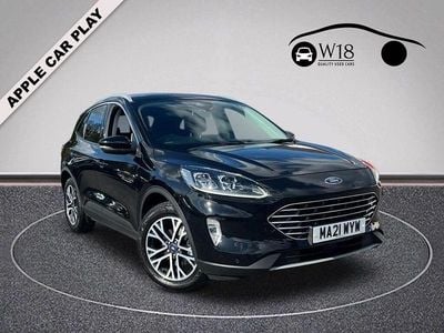 Used Ford Kuga Titanium 120 HP (88 kW) 2021 Black SUV