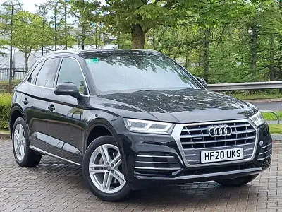 Usado Audi Q5 S-Line 190 CV (139 kW) 2020 Negro SUV
