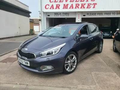 Used Kia Ceed 133 HP (97 kW) 2012 Silver Hatchback