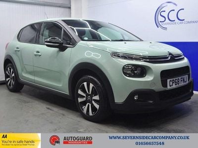 Used Citroën C3 Flair 100 HP (73 kW) 2018 Green Hatchback