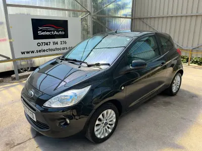 Used Ford Ka Zetec 75 HP (55 kW) 2011 Black Hatchback