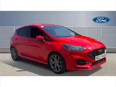 Used Ford Fiesta ST-Line 125 HP (91 kW) 2023 Red Hatchback