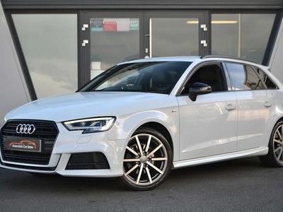 Used Audi A3 Sportback Black Edition 150 HP (110 kW) 2019 White Hatchback
