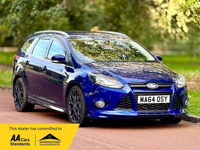 Used Ford Focus Zetec 115 HP (84 kW) 2014 Blue Estate
