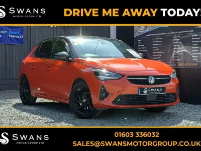 Second-hand Vauxhall Corsa SRi 100 CP (73 kW) 2020 Portocaliu Hatchback
