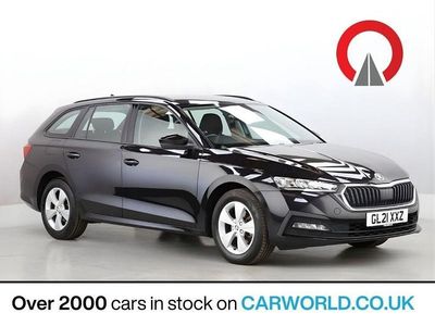 Black Used 2021 Skoda Octavia SE First Edition Estate | £12,990 (Good price)