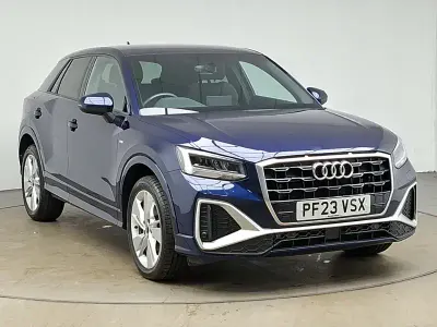 Used Audi Q2 S-Line 150 HP (110 kW) 2023 Blue SUV