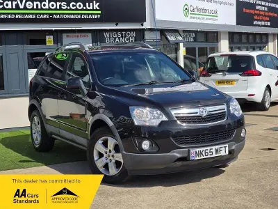 Used Vauxhall Antara S 2015 Black SUV