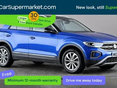 Używany VW T-Roc Style 110 KM (80 kW) 2023 Niebieski SUV