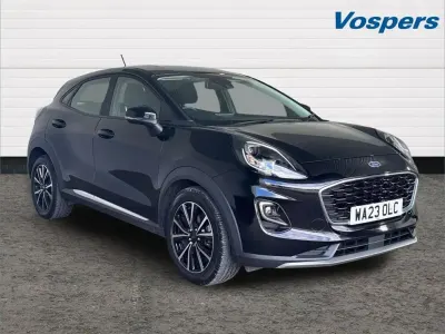 Used Ford Puma Titanium 125 HP (91 kW) 2023 Black SUV