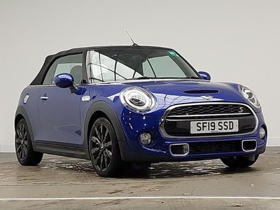 Blue Used 2019 Mini Cooper S Cabriolet Exclusive Cabriolet | £16,998 (A bit pricey)