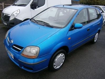 Used Nissan Almera S 114 HP (83 kW) 2002 Blue Hatchback