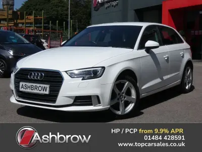 Used Audi A3 Sportback Sport 2019 White Hatchback