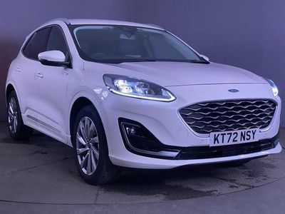 White Used 2022 Ford Kuga Vignale SUV | £18,499 (Fair price)