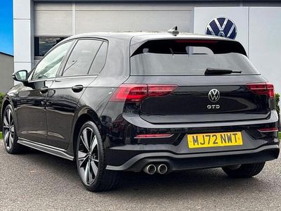 Used VW Golf VIII GTD 200 HP (147 kW) 2022 Black Hatchback