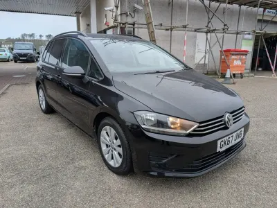 Usado VW Golf Sportsvan SE 2017 Preto Monovolume