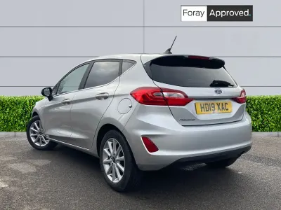 Used Ford Fiesta Titanium 99 HP (72 kW) 2019 Silver Hatchback
