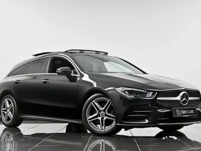 Used Mercedes CLA220 Shooting Brake AMG line 190 HP (139 kW) 2020 Black Estate