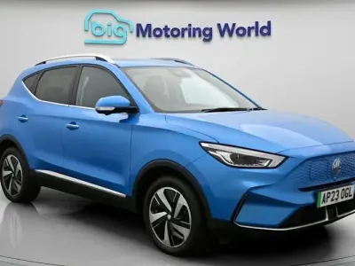 Used MG ZS Trophy Connect 114 kW (156 HP) 2022 Blue SUV