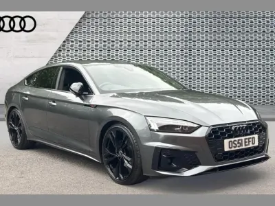 Used Audi A5 Black Edition 161 HP (118 kW) 2023 Grey Coupe