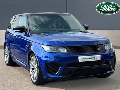 used Land Rover Range Rover Sport Estate 5.0 V8 S/C SVR 5dr Auto With Sliding Panoramic Roof and Heated Seats Automatic Estate