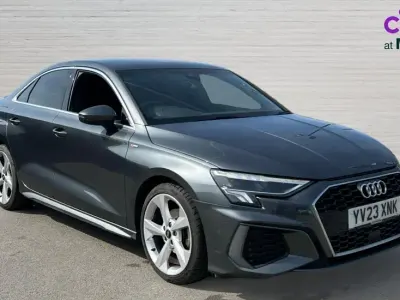 Used Audi A3 S-Line 150 HP (110 kW) 2023 Grey Sedan