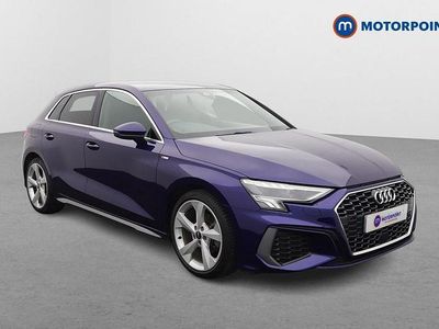 Blue Used 2021 Audi A3 S-Line Hatchback | £20,549 (Fair price)