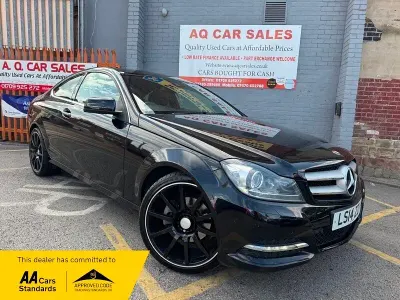 Used Mercedes C220 Executive 167 HP (122 kW) 2014 Black Coupe
