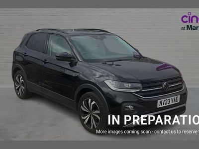 Used VW T-Cross Black Edition 110 HP (80 kW) 2023 Deep black SUV