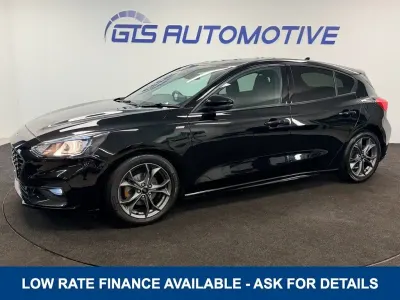 Used Ford Focus ST-Line 125 HP (91 kW) 2019 Black Hatchback