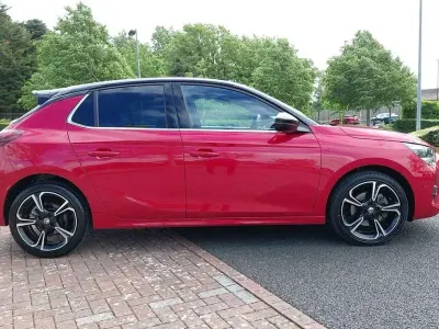 Used Vauxhall Corsa Ultimate 128 HP (94 kW) 2023 Red Hatchback