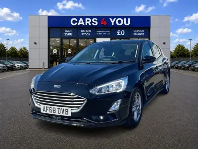 Used Ford Focus Zetec 120 HP (88 kW) 2018 Black Hatchback