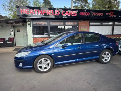 Używany Peugeot 407 136 KM (100 kW) 2006 Niebieski Sedan/Limuzyna