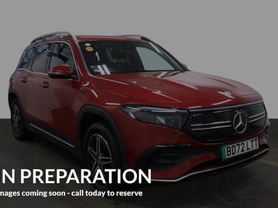Used Mercedes EQB350 AMG line 214 kW (292 HP) 2022 Red SUV