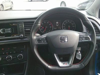 Used Seat Leon FR 125 HP (91 kW) 2016 Blue Hatchback