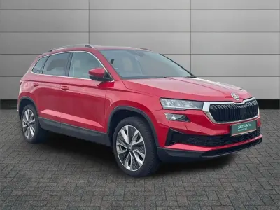 Used Skoda Karoq SE L 150 HP (110 kW) 2025 Velvet red metallic SUV