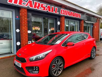 Used Kia ProCeed GT 204 HP (150 kW) 2014 Red Hatchback