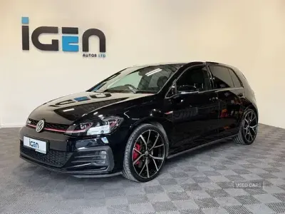 Used VW Golf VII GTI 245 HP (180 kW) 2020 Black Hatchback
