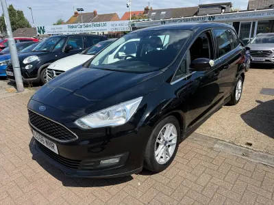 Used Ford Grand C-Max Zetec 120 HP (88 kW) 2017 Black MPV
