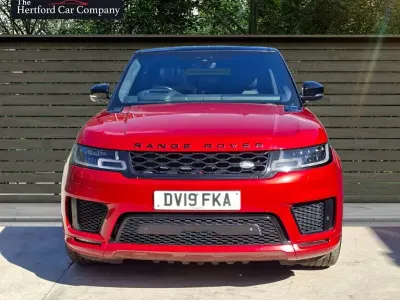 Second-hand Land Rover Range Rover Sport Autobiography Dynamic 306 CP (225 kW) 2019 Roșu SUV